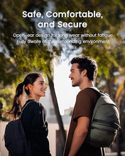 Load image into Gallery viewer, Aerra Bone Conduction Sport Headphones, IP67 Waterproof Workout Earphones, Open-Ear, Wireless Bluetooth with Mic, Secure and Comfortable for Running and Cycling, Orange and Black