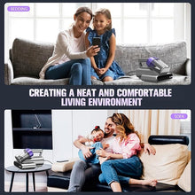 Load image into Gallery viewer, Bed Vacuum Cleaner Mattress Vacuum Cleaner,16Kpa Powerful Handheld Vacuums with UV-C Light & Double Dust Cup & High Heating & Ultrasonic & Anion for Bed Sofa (Corded)