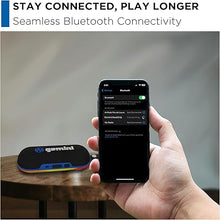 Load image into Gallery viewer, Gemini Sound BEATGRIP Magnetic Bluetooth Speaker – Wireless, Portable, 12-Hour Battery, LED Light, Waterproof IPX6, Hands-Free Calling for Golf Cart and Outdoor Adventures