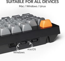 Load image into Gallery viewer, Keychron K10 Max Wireless Custom Mechanical Keyboard, QMK 2.4 GHz Bluetooth Full-Size with Hot-swappable Keychron Super Banana Switch Compatible with Mac Windows Linux (RGB Backlit)