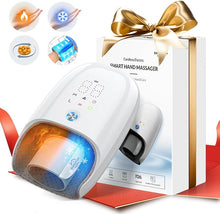 Load image into Gallery viewer, FSA HSA Eligible Hand Massager with Kneading Rollers Massage for Arthritis Carpal Tunnel Pain Relief,Cordless Handheld Massager Machine with Heat and Compression & Kneading Massage,Gifts for Women Men