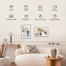 Load image into Gallery viewer, Dragon Touch Digital Picture Frame - 10.1 inch IPS Touch Screen WiFi Digital Photo Frame Display, 16GB Storage, Auto-Rotate, Share Photos via App