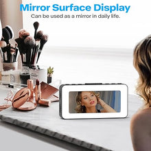 Load image into Gallery viewer, Kids Alarm Clock for Bedroom, Mirrored Digital Clock with 8 RGB Night Lights, 0%-100% Dimmable, Sleep Aid, 8 Sleep Sounds, Dual Alarms, Snooze, USB Charger, Ideal Gifts for Teenage Boys Girls