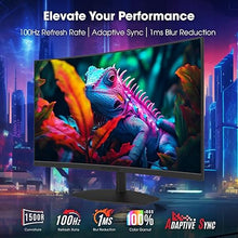 Load image into Gallery viewer, Sceptre Curved 24-inch Gaming Monitor 1500R DisplayPort HDMI X2 Eye Care 100% sRGB Build-in Speakers, 1ms 100Hz Machine Black 2024 (C248W-FW100T Series)