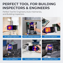 Load image into Gallery viewer, TOPDON TC002 Thermal Camera for iOS (iPhone & iPad), 256 x 192 IR High Resolution, Thermal Imager, Thermal Imaging Camera, -4°F~1022°F Temp Range, Support Video Recording, 40mk Thermal Sensitivity
