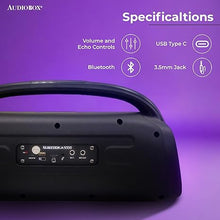 Load image into Gallery viewer, SUBZOOKA 5000 Boombox Bluetooth Speaker Lights with Dual Channel Sound, Colorful LED Lights, Sound Activated, Party Lights for Home, DJ Bar, Karaoke, Dancing