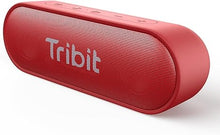 Load image into Gallery viewer, Tribit Bluetooth Speaker, XSound Go Speaker with 16W Loud Sound & Deeper Bass, 24H Playtime, IPX7 Waterproof, Bluetooth 5.0 TWS Pairing Portable Wireless Speaker for Home, Outdoor (Red)