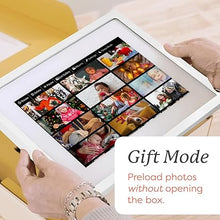 Load image into Gallery viewer, Skylight Digital Picture Frame - WiFi Enabled with Load from Phone Capability, Touch Screen Digital Photo Frame Display - Customizable Gift for Friends and Family - 10 Inch White