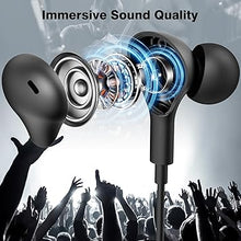 Load image into Gallery viewer, USB C Headphones for Samsung Galaxy S24 Ultra S23 FE S22 S21 A35 Note20 10+ Flip Fold,Magnetic Wired Earbuds Noise Isotiolan in-Ear Type C Earphones with Microphone for iPhone 16 15 Pro Max,Android