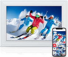 Load image into Gallery viewer, Digital Picture Frame 10.1 Inch Smart WiFi Digital Photo Frame 16GB Storage 1920 * 1200 IPS Full HD Touch Screen,Auto Rotation,Share Photos or Videos Instantly via App from Anywhere