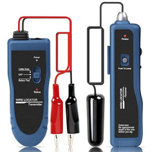 Load image into Gallery viewer, Underground Wire Locator, Cable Tester F02 Pro with Rechargeable 1100mAh Battery for Locate Wires and Control Wires Cables Pet Fence Wires