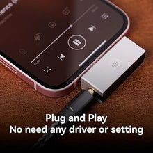 Load image into Gallery viewer, Linsoul Kiwi Ears Allegro Mini Portable IEM DAC, in Ear Monitor Amplifier, USB C to 3.5/4.4mm Output, with Custom Chip, High Resolution 32bit/384kHz, HiFi Earbuds Amp for Phone/PC