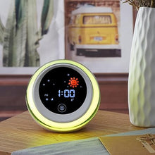 Load image into Gallery viewer, Kids Alarm Clock, Ok to Wake Clock with Sun & Star, Sound Machine, Night Lights, Nap Timer, Sleep Training Clock for Toddlers, Child