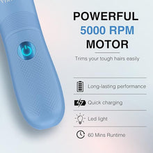 Load image into Gallery viewer, VIKICON Pubic Hair Trimmer for Men, Bikini Trimmer Women, Electric Groin & Body Shaver IPX7 Waterproof Wet/Dry, Body Groomer for Manscaping, Male Razor USB-C Charging, No Nicks, No Cuts, LED Light
