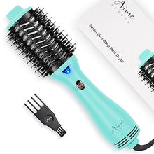 Load image into Gallery viewer, Hot Air Brush, Aima Beauty Professional One Step Hair Dryer & Volumizer 4 in 1 Upgrade Anti-Scald Negative Ionic Technology for All Hair Types, Light Green
