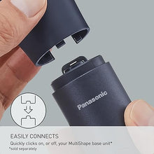 Load image into Gallery viewer, Panasonic MultiShape Facial Brush Head Attachment Kit, Includes 3 Cleansing Brushes for Facial Exfoliation, Beard Cleansing, and Pore Cleansing, Add to MultiShape Grooming System - ER-CFB1-A