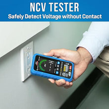 Load image into Gallery viewer, Jonard Tools AMM-600 Automatic Intelligent Digital Multimeter ETL Certified 4000 Counts TRMS, Test A/C D/C Voltage, Resistance, Continuity, Frequency, Capacitance, Diode, NCV, and Live Wire, 600V