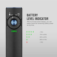 Load image into Gallery viewer, OLIGHT Arkfeld Flat Flashlight 1000 Lumens Dual Light Source EDC Lights with Green Beam and White LED Combo, with Rechargeable Built-in Battery for Outdoors, Emergency, Work (Black Cool White)