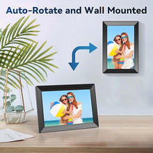 Load image into Gallery viewer, Frameo 10.1" WiFi Digital Picture Frame, Smart Digital Photo Frame with 16GB Storage, 1280x800 IPS HD Touch Screen, Auto-Rotate, Easy Setup to Share Photos or Videos Remotely via App from Anywhere