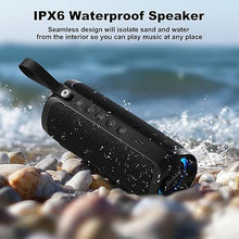 Load image into Gallery viewer, Bobtot Portable Speaker Bluetooth, 30W Peak IPX6 Waterproof Speaker Wireless with Punchy Bass, Loud Sound, RGB, 20H Playtime, Dual Pairing for Party, Camping, Beach