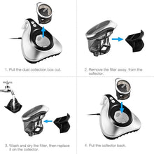 Load image into Gallery viewer, Housmile Bed Vacuum Cleaner Special-Purpose Mattress Vacuum Cleaner with Powerful Suction Upgraded Handheld UV Vacuum Effective Cleaning Bed Sheet, Pillow, Quilt, Sofa, Blanket, Carpet