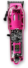 Load image into Gallery viewer, TPOB Slime 2 Candy Pink Clipper Trimmer Shaver Set Barber Hair Clippers in Matte Pink with Taper Blade