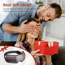Load image into Gallery viewer, NOWWISH Eye Massager with Heat & Bluetooth Music, Christmas Gifts for Women Men Wife Husband, Smart Heated Eye Mask for Relax Eye, Reduce Eye Strain, Headache and Migraine Relief, Improve Sleep