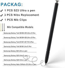 Load image into Gallery viewer, Galaxy S23 Ultra Stylus Pen Replacement for Samsung Galaxy S23 Ultra 5G S Pen Without Bluetooth + Tips/Nibs (Cream)