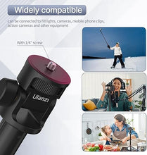 Load image into Gallery viewer, ULANZI MT-79 Extendable Tripod Aluminum, 81" Portable Adjustable Light Stand with 1/4" Screw, 360° Ball Head Camera Phone Tripod for Camera Video Light Smartphone, Lightweight for Travel