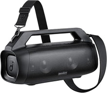 Load image into Gallery viewer, Soundcore Motion Boom Plus by Anker, IP67 Portable Speaker, 80W Stereo Sound, Custom EQ & BassUp, Built-in Power Bank, Waterproof Bluetooth Speaker for Camping, Beach, and Backyard