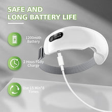 Load image into Gallery viewer, NOWWISH Eye Massager with Heat and Compression - Smart Eye Mask with Bluetooth Music and Vibration, Christmas Birthday Gifts for Women Men