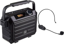 Load image into Gallery viewer, Voice Amplifier Wireless Microphone for Teachers 30W Bluetooth 5.0 Portable Pa System with Echo,FM, REC,TWS, Headset Mic and Speaker Supports USB/TF Card/Aux for Classroom,Singing,Public Speaking