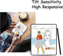 Load image into Gallery viewer, Galaxy Z Fold 6 S Pen Replacement for Samsung Galaxy Z Fold 6 Stylus Pen,S Pen Fold Edition for Galaxy Z Fold 6 Stylus Pen,with Replacement Tips/Nibs+Card Pin (Black)