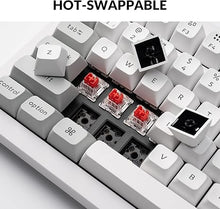 Load image into Gallery viewer, Keychron Q1 Pro Wireless Custom Mechanical Keyboard, QMK/VIA Programmable Full Aluminum 75% Layout Bluetooth/Wired RGB with Hot-swappable Keychron K Pro Red Switch Compatible with Mac Windows Linux