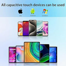 Load image into Gallery viewer, Stylus Pen for Touch Screen, Active Universal Stylus Pen Compatible with iPad/iPhone/Samsung and Other iOS/Android Smartphone and Tablet Devices Tablet Pen with Power Display, White