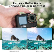 Load image into Gallery viewer, K&F Concept Circular Polarizer CPL Camera Lens Filter Compatible with GoPro Hero 13, Hero12, Hero11, Hero10, Hero9 Black,Multi-Coated HD Glass,Action Camera Polarizing Filter