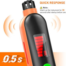 Load image into Gallery viewer, Rechargeable Natural Gas Detector Gas Leak Detector with Audible Visual Alarm Gas Sniffer to Locate Combustible Gas Leak Sources Like Methane Propane