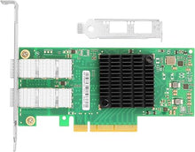 Load image into Gallery viewer, 25GbE NIC Card for Mellanox MCX4121A-ACAT, PCIe 3.0 x8 25Gb Ethernet NIC with Mellanox ConnectX-4 Lx Chipset, Dual SFP28 Network Card Support RDMA