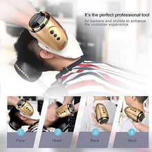 Load image into Gallery viewer, Barber Massager/Cordless Handheld Massager, Charge Neck/Legs/Hand/Face Massager, 2 Massage Nodes 2600AMH?Golden