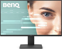 Load image into Gallery viewer, BenQ GW2491 23.8” 1080p FHD 100Hz IPS Eye-Care Monitor, HDMI, DisplayPort, 1080x1920, Ultra Slim Bezel, TUV-Certified, Flicker-Free, Low Blue Light Plus, Eye-CareU