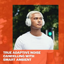 Load image into Gallery viewer, JBL Live 770NC - Wireless Over-Ear Headphones with True Adaptive Noise Cancelling with Smart Ambient, Up to 65 Hours of Battery Life, Comfort-fit Fabric Headband & Carrying Pouch (White)