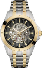 Load image into Gallery viewer, Bulova Men's Classic Two-Tone Stainless Steel 3-Hand Automatic Watch, Skeleton Dial, 43mm Style: 98A146