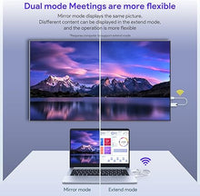 Load image into Gallery viewer, EDUP Wireless HDMI Transmitter and Receiver, 1080P Wireless HDMI Extender 165FT Range, Plug&Play, Video Audio Projection for Desktop, PC, TV Box, PS4/5 to TV/Projector/Monitor