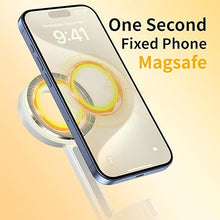 Load image into Gallery viewer, vimitty Magnetic Selfie Stick Tripod with Remote,54" Phone Tripod Compatible with MagSafe,Fit for iPhone 12/13/14/15 Series,Magsafe Case and Other Phones with Metal Ring