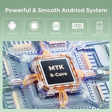 Load image into Gallery viewer, innioasis 80GB MP3 Player with Bluetooth and WiFi, MP3 Player for Kids with Spotify, Spotify Kids, Pandora, Audible, 4.0" Touch Screen Music Player with Parental Controls, Up to 1TB (White+ Green)