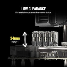 Load image into Gallery viewer, Corsair VENGEANCE LPX DDR4 RAM 32GB (2x16GB) 3200MHz CL16 Intel XMP 2.0 Computer Memory - Black (CMK32GX4M2E3200C16)