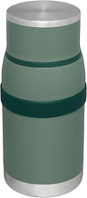 Load image into Gallery viewer, Stanley Adventure To-Go Food Jar and Spork 36 oz | Vacuum Insulated Thermos Food Container | Wide Mouth Screw On Lid | Stainless Steel | BPA-Free | Hammertone Green