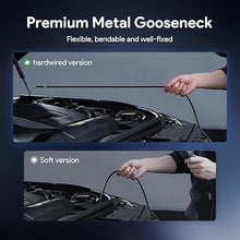 Load image into Gallery viewer, Dual Lens Articulating Borescope, DEPSTECH Endoscope Camera with Light, Articulated Probe, Flexible Snake Inspection Camera for Wall, Automotive Engine Inspect-4.92FT