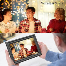 Load image into Gallery viewer, Digital Picture Frame WiFi 10.1 Inch Digital Photo Frame, Electronic Picture Frame, 16GB Storage, Auto-Rotate, IPS Touch Screen, Easy Setup and Share Photos and Videos via Free App from Anywhere