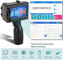 Load image into Gallery viewer, C10 Handheld Inkjet Printer Gun with Original Fast-Drying Ink Cartridge for Text QRCode Barcode Batch Number Label Image Expiry Date Portable Printer for Any Surface (Non-encrypted)